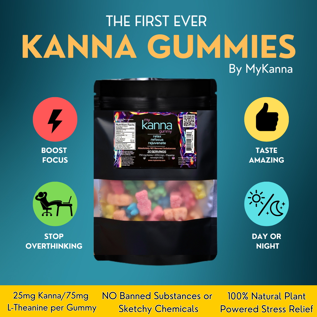 MyKanna Gummy - 30 count "DaBag" - Sugar Coated Bears