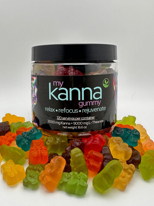 MyKanna Gummy - 120 count "Big Boy" - Fruity Bears