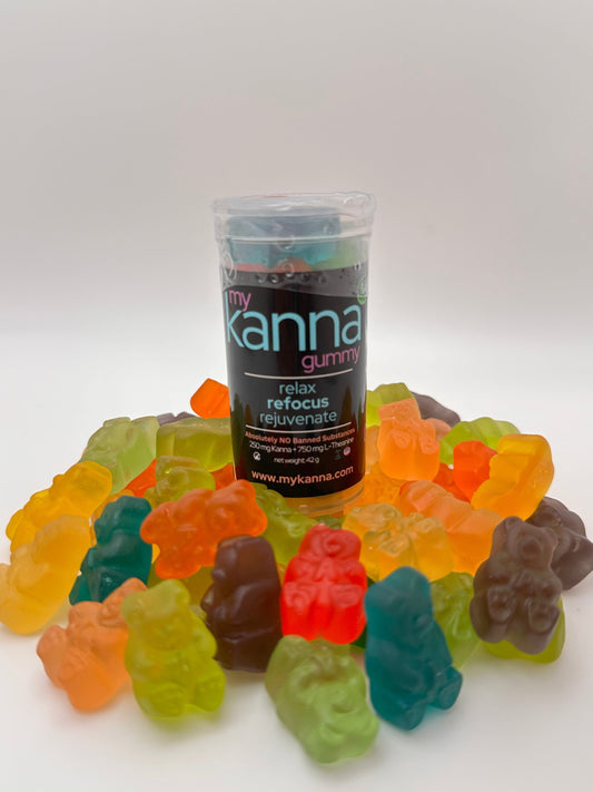 MyKanna Gummies - 10 count Travel Pack Fruity Bears