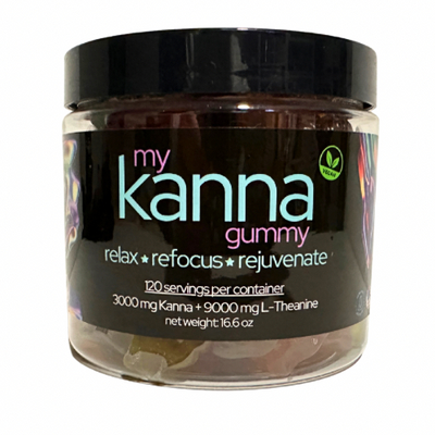 myKanna Gummy -Vegan Friendly Fruity Bears