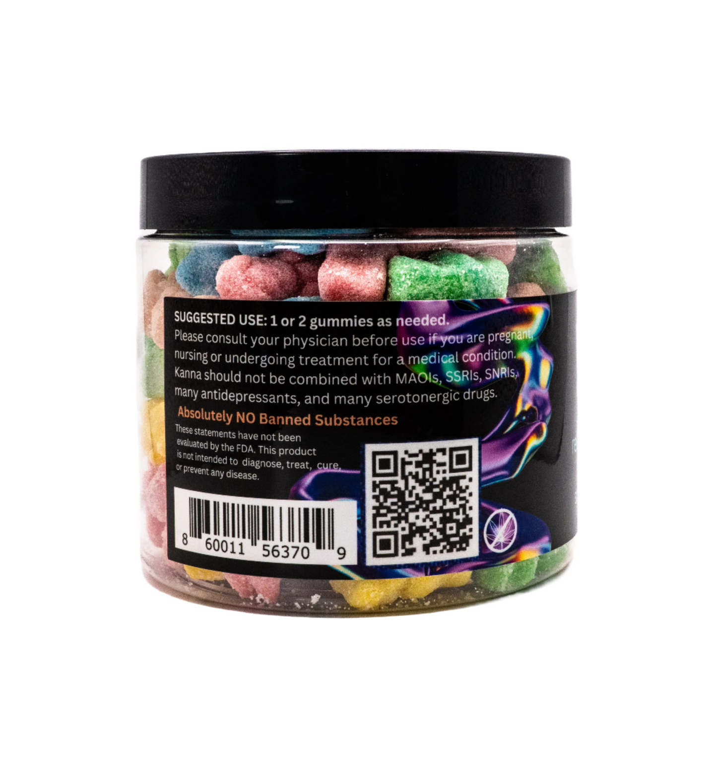 MyKanna Gummy - 120 count "Big Boy" Sugar Coated
